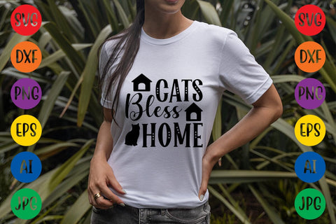 Cats Bless Home SVG Rafiqul20606 