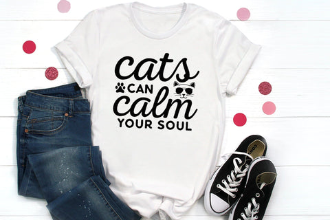 Cats Can Calm Your Soul SVG SVG CraftLabSVG 