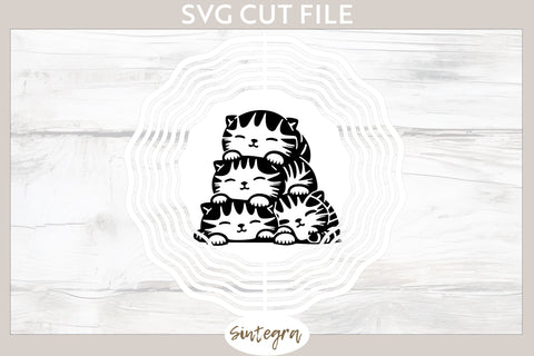 Cats Pile v1 SVG Cut File SVG Sintegra 