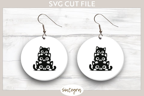 Cats Pile v3 SVG Cut File SVG Sintegra 