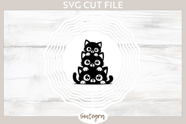 Cats Pile v3 SVG Cut File SVG Sintegra 