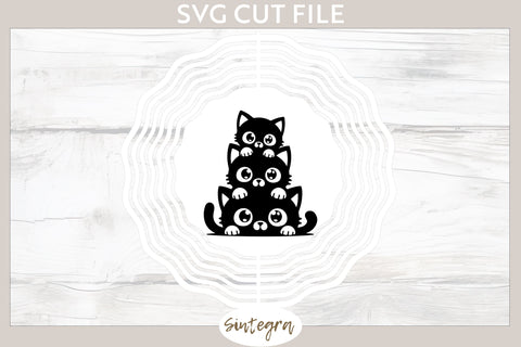 Cats Pile v3 SVG Cut File SVG Sintegra 