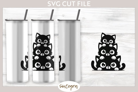 Cats Pile v3 SVG Cut File SVG Sintegra 