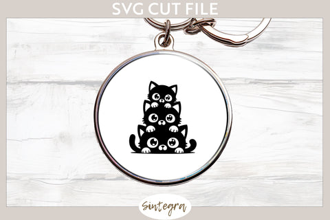 Cats Pile v3 SVG Cut File SVG Sintegra 