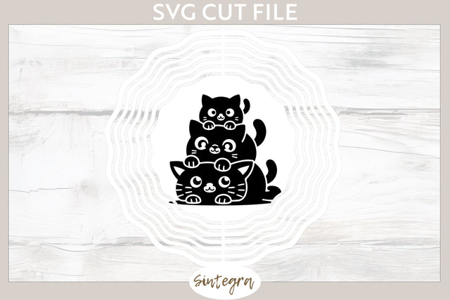 Cats Pile v4 SVG Cut File SVG Sintegra 
