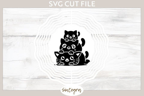 Cats Pile v4 SVG Cut File SVG Sintegra 