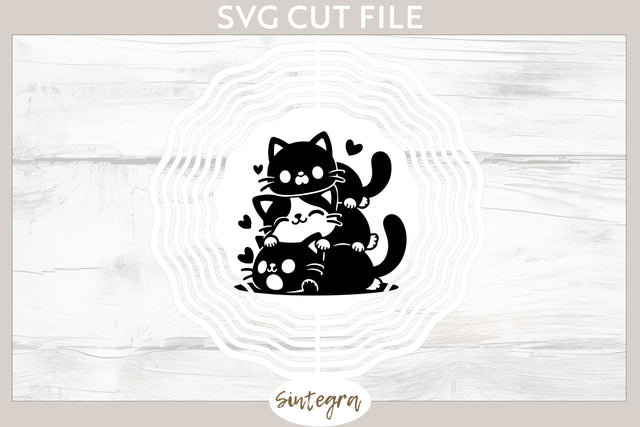 Cats Pile v5 SVG Cut File SVG Sintegra 