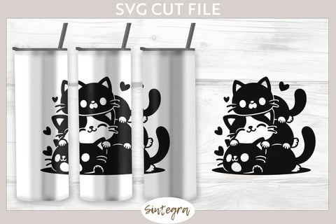 Cats Pile v5 SVG Cut File SVG Sintegra 