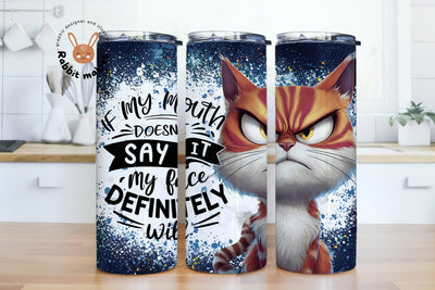 Cats Tumbler Wrap, Best Friend Cats 20oz Skinny Tumbler Sublimation Design, Funny Cats Skinny Tumbler Wrap, Cat Lover's Tumbler Wrap PNG Sublimation Rabbitmakies 