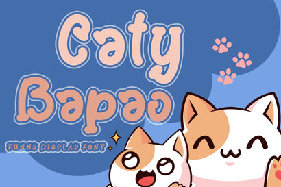 Caty Bapao Font Prasetya Letter 