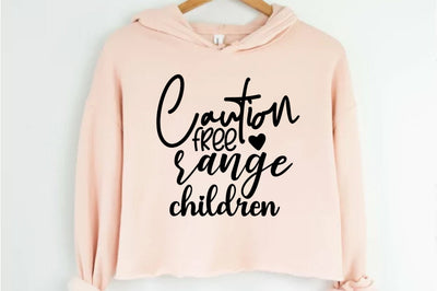 Caution free range children SVG nirmal108roy 
