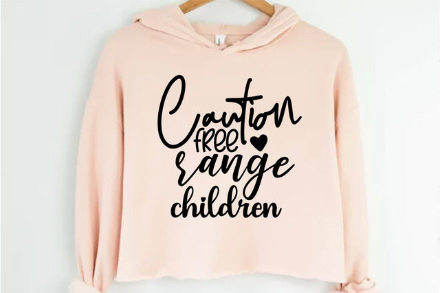Caution free range children SVG nirmal108roy 