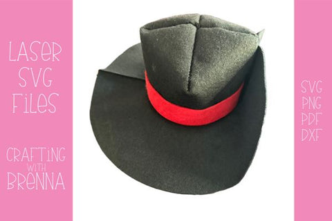 Cavalier Hat Pattern Laser Cut SVG File SVG Crafting With Brenna 