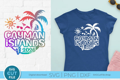 Cayman Islands 2026 svg, Caribbean SVG, British Cayman, Trip Vacation SVG SVG Cut File 
