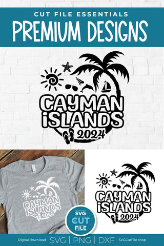 Cayman Islands svg, Caribbean SVG, British Cayman, Trip Vacation, 2024 svg SVG SVG Cut File 