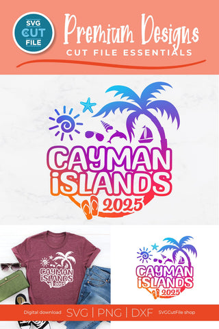 Cayman Islands svg, Caribbean SVG, British Cayman, Trip Vacation, 2025 svg SVG SVG Cut File 