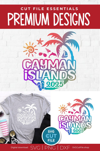 Cayman Islands svg, Caribbean SVG, British Cayman, Trip Vacation, 2025 svg SVG SVG Cut File 