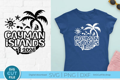 Cayman Islands svg, Caribbean SVG, British Cayman, Trip Vacation, 2026 svg SVG SVG Cut File 