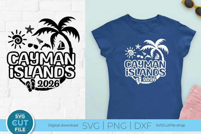 Cayman Islands svg, Caribbean SVG, British Cayman, Trip Vacation, 2026 svg SVG SVG Cut File 