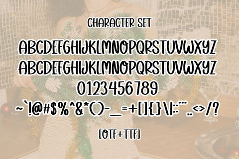 Cedar Wreath Font Masyafi Studio 