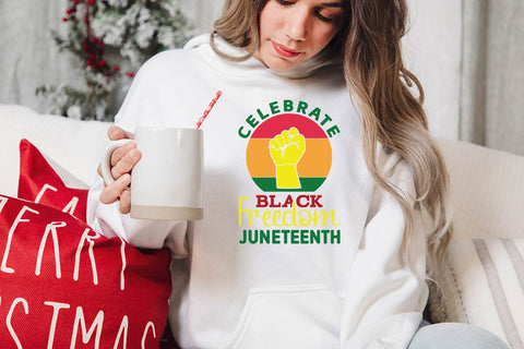 Celebrate Black Freedom Juneteenth SVG Angelina750 