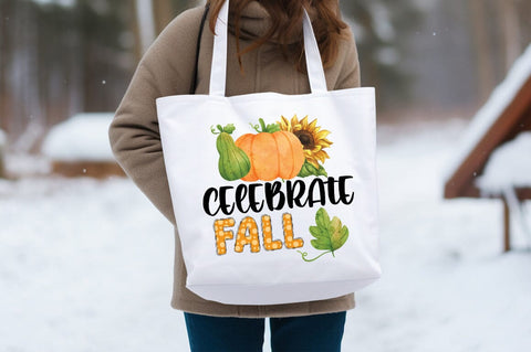 Celebrate Fall PNG Design Sublimation Designangry 