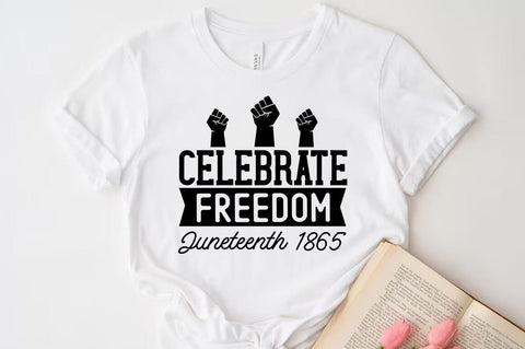 Celebrate Freedom Juneteenth 1865, Juneteenth T-shirt SVG FiveStarCrafting 