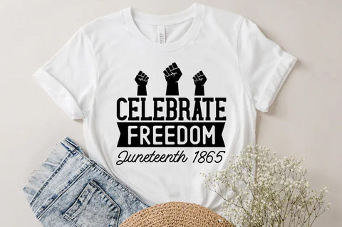 Celebrate Freedom Juneteenth 1865, Juneteenth T-shirt SVG FiveStarCrafting 