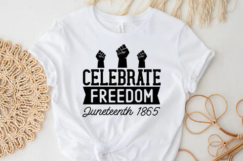 Celebrate Freedom Juneteenth 1865, Juneteenth T-shirt SVG FiveStarCrafting 