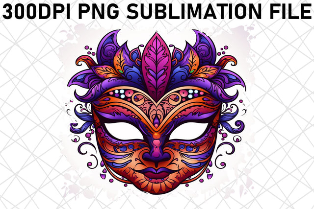 Celebrate with Festive Mardi Gras Clipart and Sublimation Art Sublimation afrosvg 