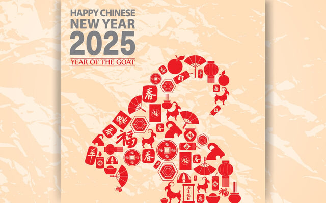 Celebrating the Year of the Goat Happy Chinese New Year 2025 SVG naemmiah021 