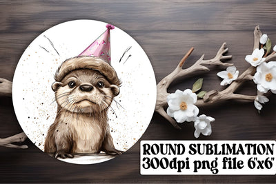 Celebratory Zoo Creature Keychain & Coaster Set Sublimation afrosvg 
