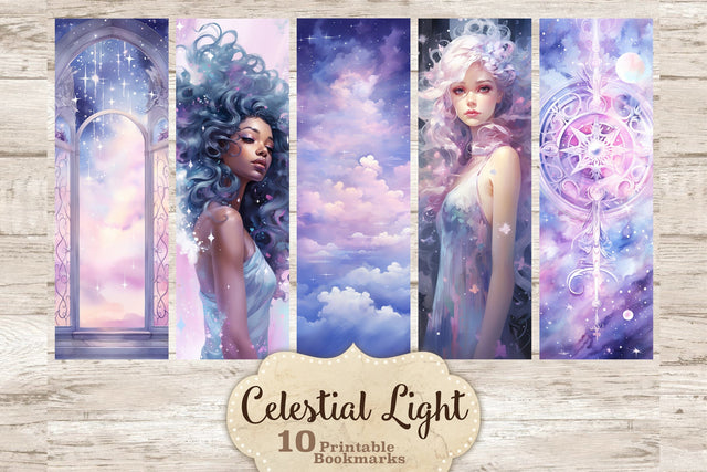Celestial Bookmarks | Digital Download Set SVG GlamArtZhanna 
