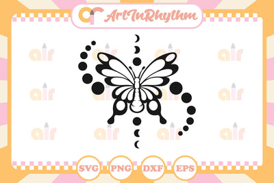 Celestial butterfly svg / Mystical butterfly svg SVG Artinrhythm shop 