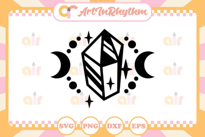 Celestial Crystal svg, Mystical Crystal svg SVG Artinrhythm shop 