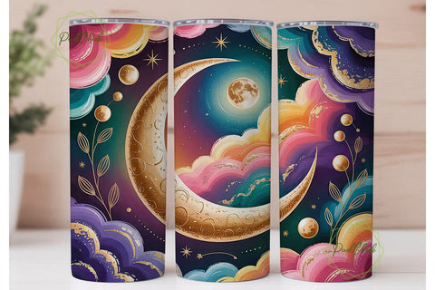 Celestial Dream 20oz Tumbler Wrap Sublimation PixelChick 