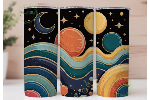 Celestial Dream 20oz Tumbler Wrap Sublimation PixelChick 