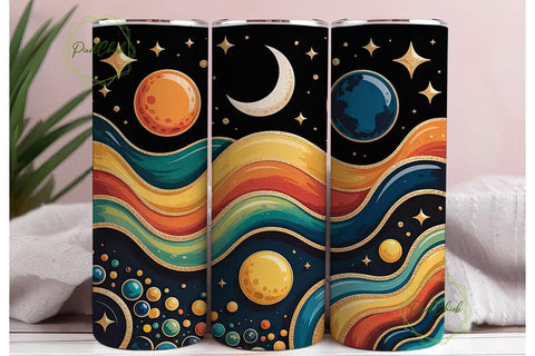 Celestial Dream 20oz Tumbler Wrap Sublimation PixelChick 