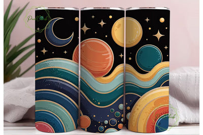 Celestial Dream 20oz Tumbler Wrap Sublimation PixelChick 