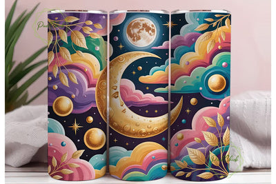 Celestial Dream 20oz Tumbler Wrap Sublimation PixelChick 