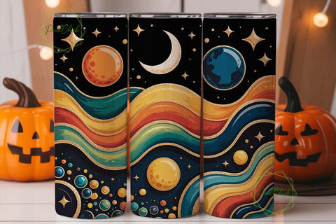 Celestial Dream 20oz Tumbler Wrap Sublimation PixelChick 