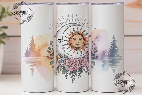 Celestial Dream 20oz Tumbler Wrap Sublimation sassyprint 