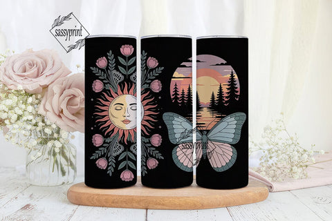 Celestial Dream 20oz Tumbler Wrap Sublimation sassyprint 