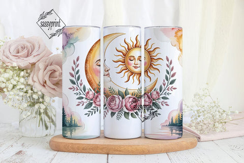 Celestial Dream 20oz Tumbler Wrap Sublimation sassyprint 