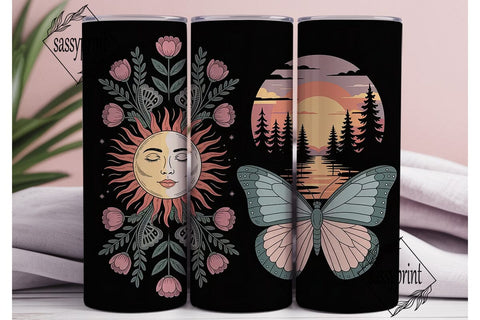 Celestial Dream 20oz Tumbler Wrap Sublimation sassyprint 