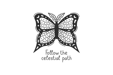 Celestial & Esoteric Doodles PNG Clipart Sublimation Rin Green 