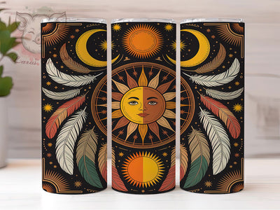 Celestial Galaxy Moon Tumbler, Galaxy Tarot Design, Mystic Moon Pattern, 20Oz Sublimation Wrap, Cosmic Tarot Art, Starry Galaxy Texture, Tumbler Sublimation Sublimation Lara' s Designs 
