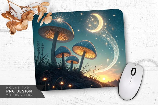 Celestial Goddess Illustration Mousepad Sublimation Regulrcrative 