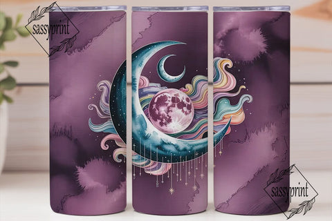 Celestial Intuition Woman 20oz Tumbler Sublimation sassyprint 