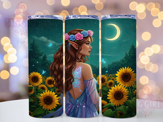 Celestial Moon Magic Tumbler Wrap, Fairy Wings Tumbler, Boho Moon Phase Design, 20oz Sublimation Wrap, Mystical Tumbler Design, Spiritual Boho Cup, Moon Magic Tumbler Sublimation SvggirlplusArt 